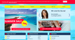 Desktop Screenshot of it-reisebuero.de